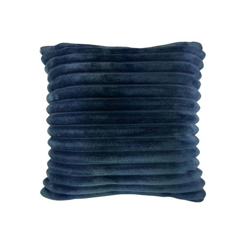 Housse De Coussin 40x40 Bleu Nuit En Polyester