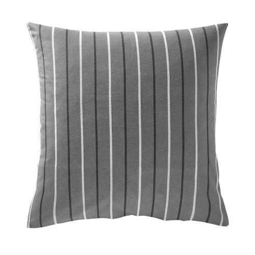 Taie Sac 50x70 Gris En Coton