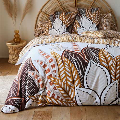 Drap-housse 90x190x28 Beige En Coton