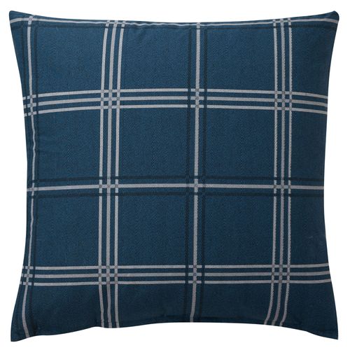 Taie Sac 65x65 Bleu En Coton