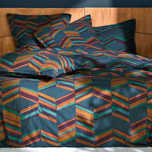Housse De Couette 260x240 Multicolore En Coton