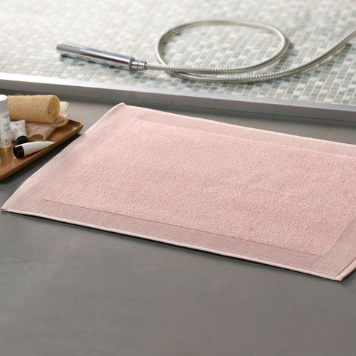 Tapis De Bain 60x100 Rose Nude En Coton 550 G/m²