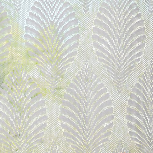 Lot De 2 Voilage Droit 60x90 Blanc En Polyester