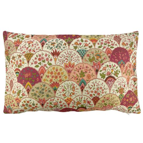 Housse De Coussin 35x60 Multicolore En Coton