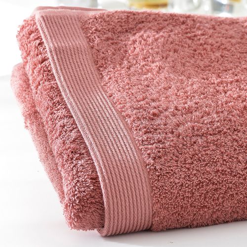 Serviette De Toilette 50x100 Rose Bois De Rose En Coton 550 G/m²