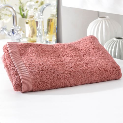 Drap De Bain 100x150 Rose Bois De Rose En Coton 550 G/m²