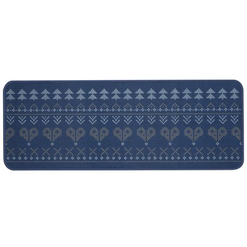 Tapis De Cuisine 40x60 Bleu En Synthétique