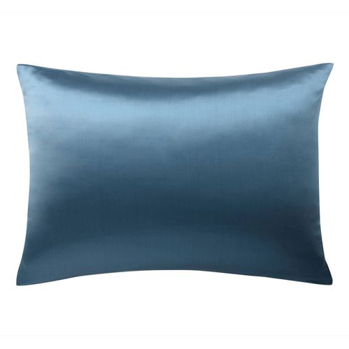 Taie Sac 50x70 Bleu Denim En Coton