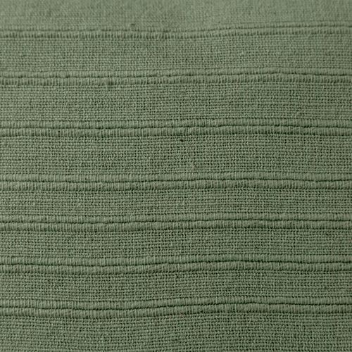 Plaid 150x150 Vert Olive En Coton