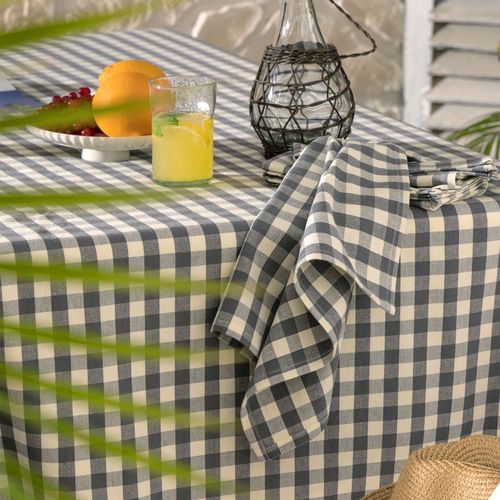 Nappe 150x250 Gris En Coton