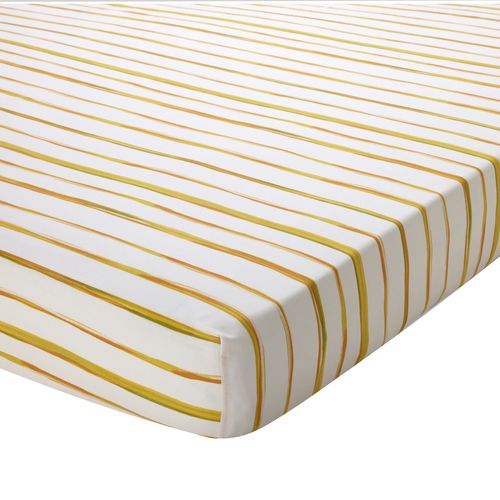 Drap-housse 160x200x28 Multicolore En Coton