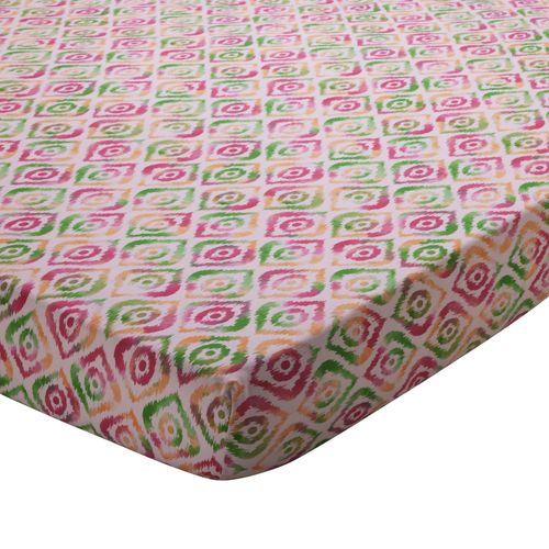 Drap-housse 160x200x28 Multicolore En Coton