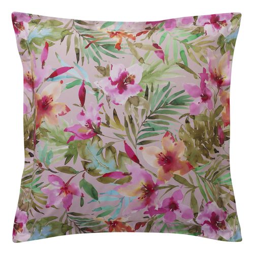 Taie Volant 50x70 Multicolore En Coton