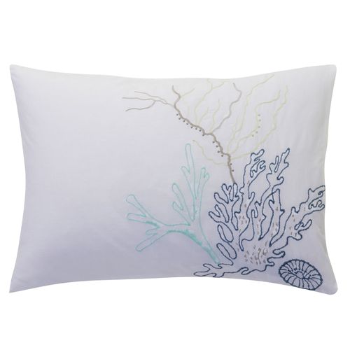 Taie Sac 63x63 Blanc En Coton