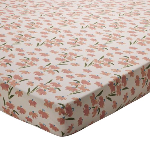 Drap-housse 160x200x28 Multicolore En Coton