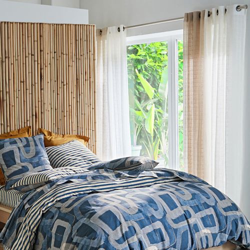 Voilage 145x260 Beige En Polyester