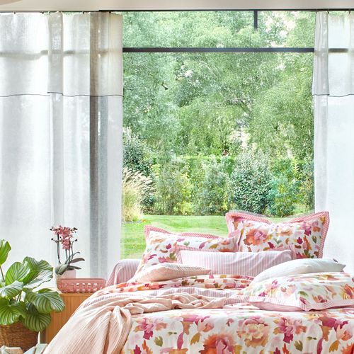 Voilage 140x295 Blanc Écru En Polyester