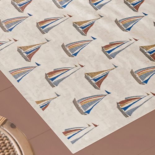 Tapis Vinyle 60x80 Multicolore En Synthétique