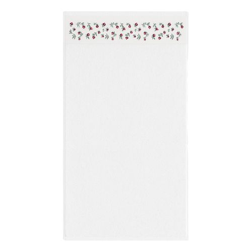 Drap De Bain 70x130 Blanc En Coton 450 G/m²