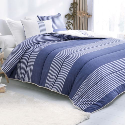 Oreiller Médium 60x60 Bleu Marine En Polyester