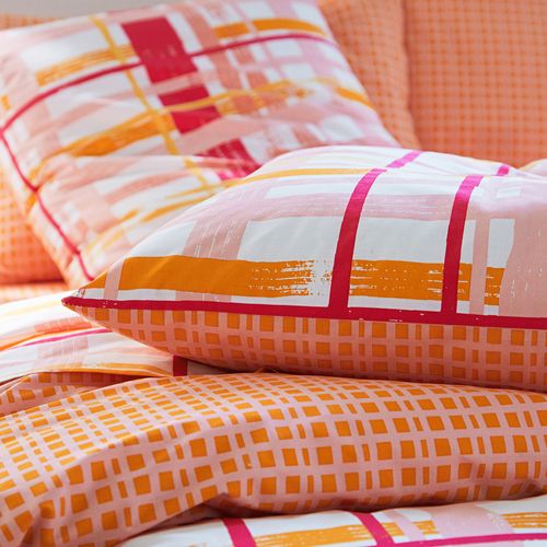 Taie Sac 50x70 Multicolore En Coton