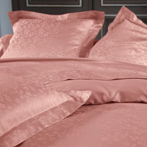 Housse De Couette 240x220 Rose Poudré En Coton