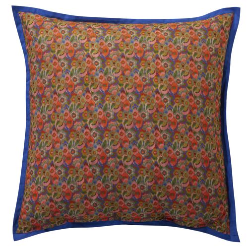 Taie Volant 50x70 Multicolore En Coton