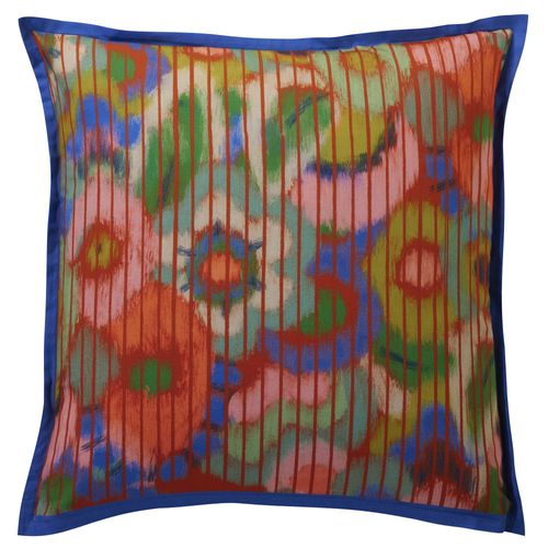 Taie Volant 50x70 Multicolore En Coton