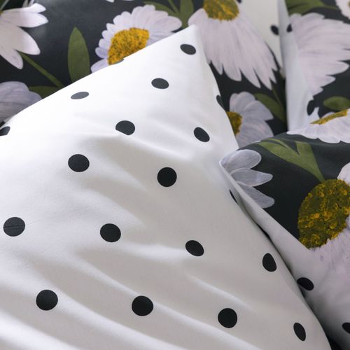 Taie Sac 63x63 Noir En Coton