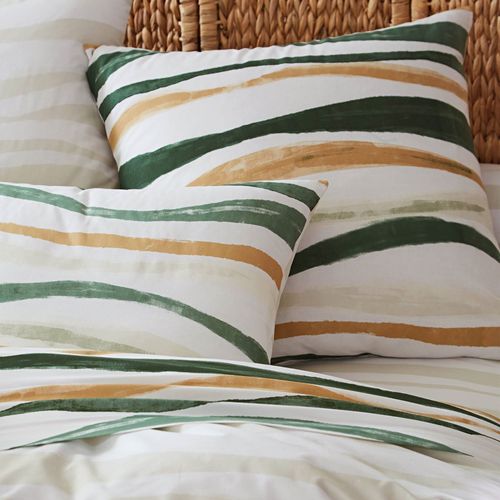 Taie Sac 65x65 Beige En Coton