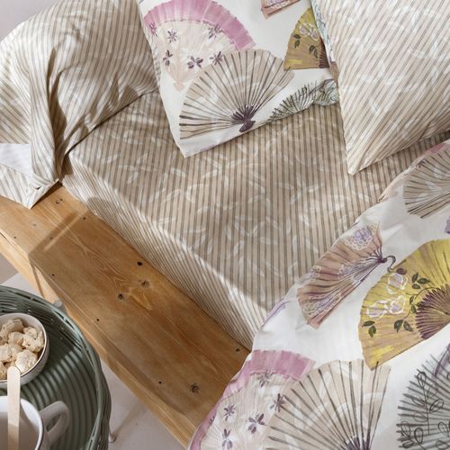 Drap-housse 90x190x28 Multicolore En Coton