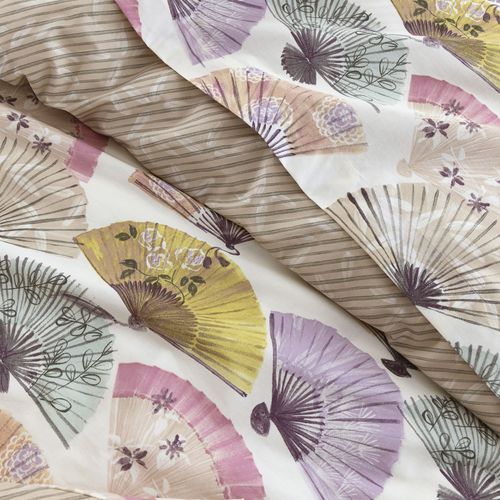 Housse De Couette 200x200 Multicolore En Coton