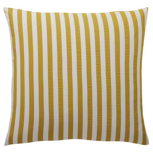 Taie Sac 63x63 Jaune Ocre En Coton