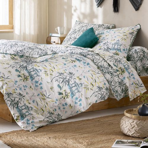 Taie Sac 50x70 Bleu En Coton