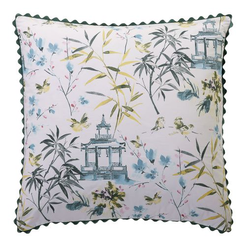 Taie Sac 50x70 Bleu En Coton