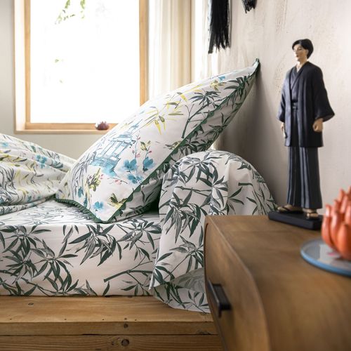 Housse De Couette 240x220 Bleu En Coton