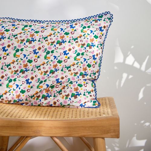 Drap-housse 160x200x28 Multicolore En Coton