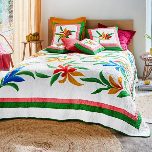 Housse De Coussin 40x40 Multicolore En Coton 250 G/m²