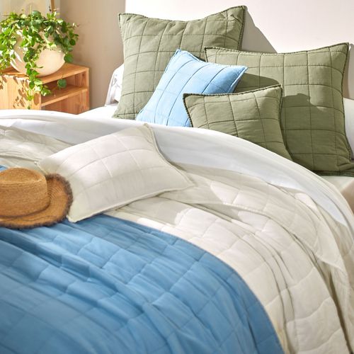 Housse D'oreiller 60x60 Vert Kaki En Polyester 120 G/m²