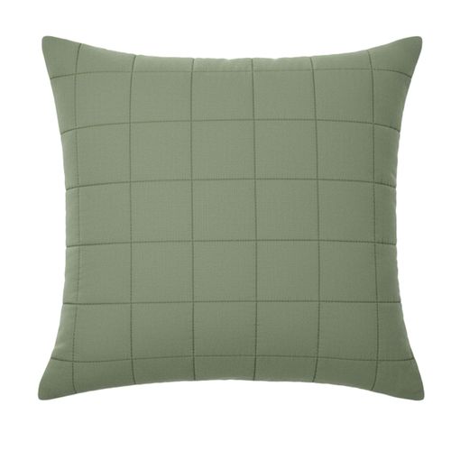 Housse D'oreiller 60x60 Vert Kaki En Polyester 120 G/m²