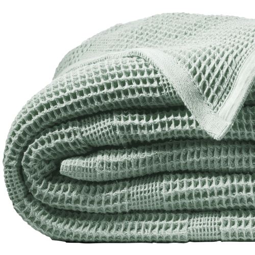 Couverture Tempérée 230x250 Vert Eucalyptus En Coton