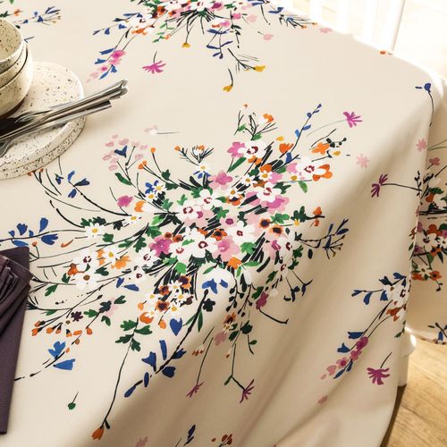 Nappe 150x150 Multicolore En Coton