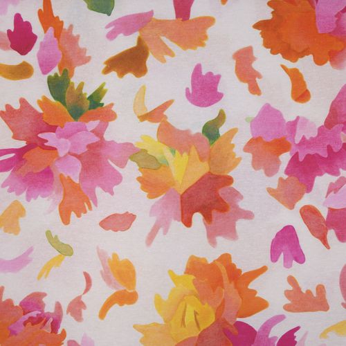 Nappe 140x140 Rose En Coton