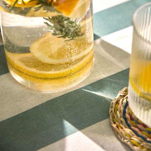 Nappe 140x250 Vert Eucalyptus En Coton