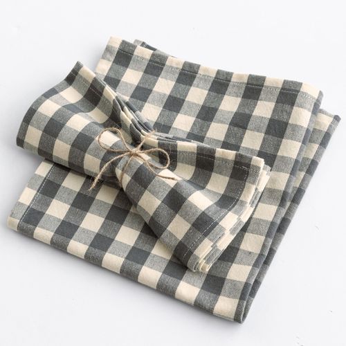 Nappe 150x300 Gris En Coton