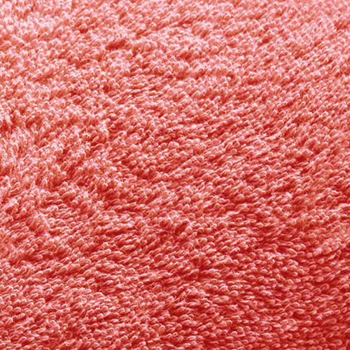 Lot De 2 Gant De Toilette 15x20 Rose Corail En Coton