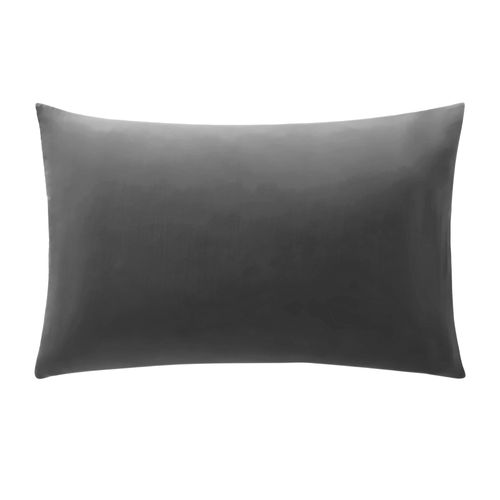 Taie Sac 63x63 Gris Souris En Coton