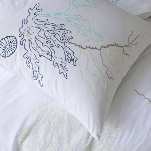 Housse De Couette 240x220 Blanc En Coton