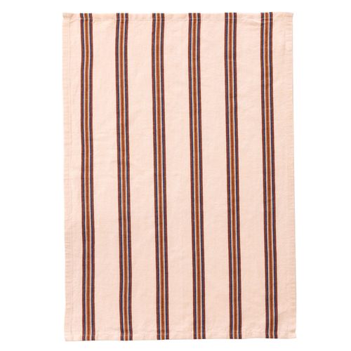 Lot De 3 Torchons 50x70 Blanc Écru En Coton