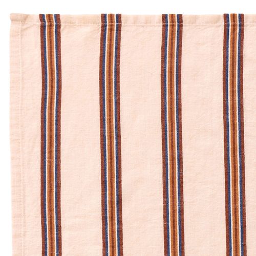 Lot De 6 Torchons 50x70 Blanc Écru En Coton